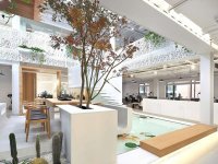 復式現(xiàn)代風辦公室裝修設(shè)計效果-1506-02