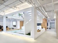 復式現(xiàn)代風辦公室裝修設(shè)計效果-1506-03