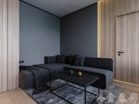 現代簡約家居裝修裝飾室內設計效果-B917-4