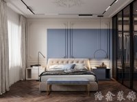 現(xiàn)代美式家居裝修裝飾室內設計效果-C114-3